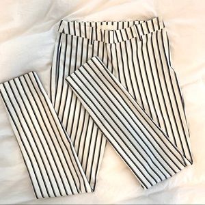 H&M Striped Pants Size 2